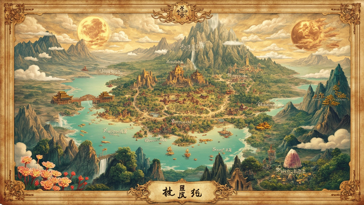 归心集大世界地图